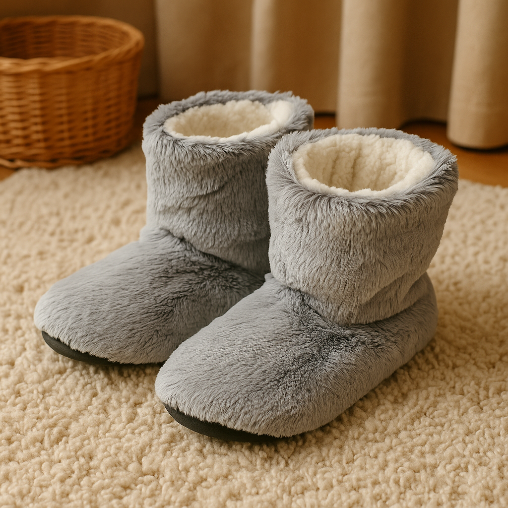 Botas-Pantuflas Sherpa | Máxima Calidez y Suela Antideslizante