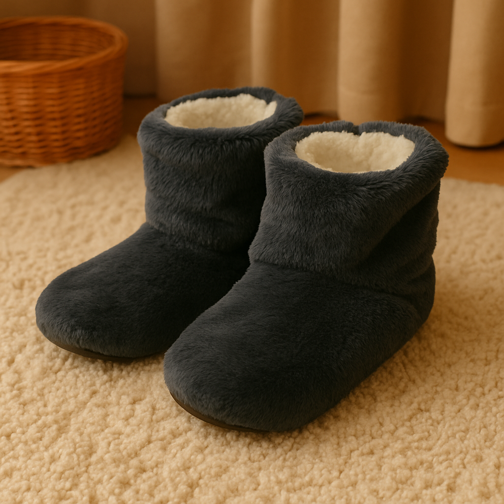 Botas-Pantuflas Sherpa | Máxima Calidez y Suela Antideslizante