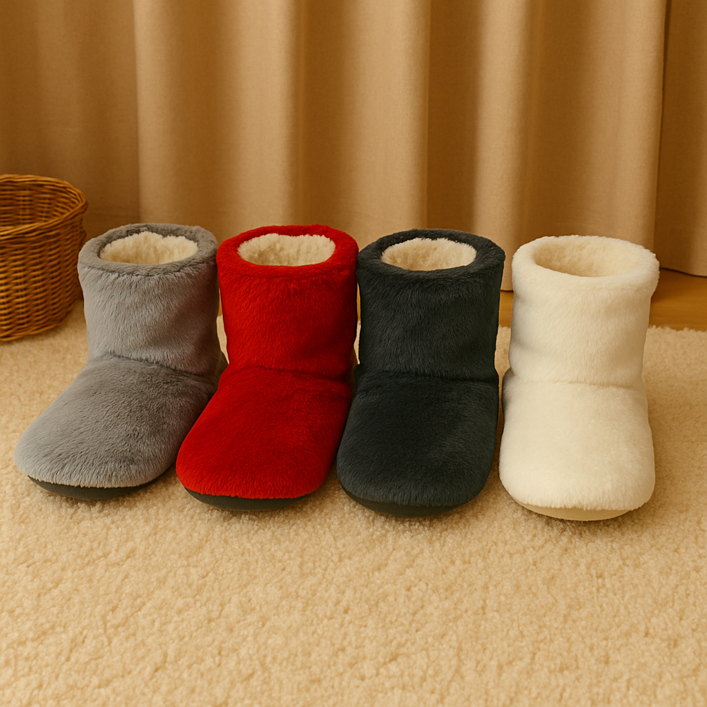 Botas-Pantuflas Sherpa | Máxima Calidez y Suela Antideslizante